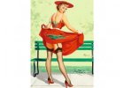 Pohlednice pin-up girls